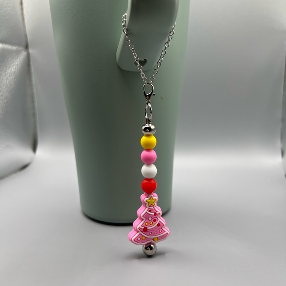 Christmas Silicone Adjustable Cup Charm - Handmade #50 - Picture 2 of 4